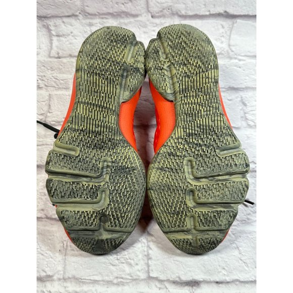 Nike Zoom KD Orange Silver Basketball Shoes US 7Y 768867-808 - Picture 4 of 12